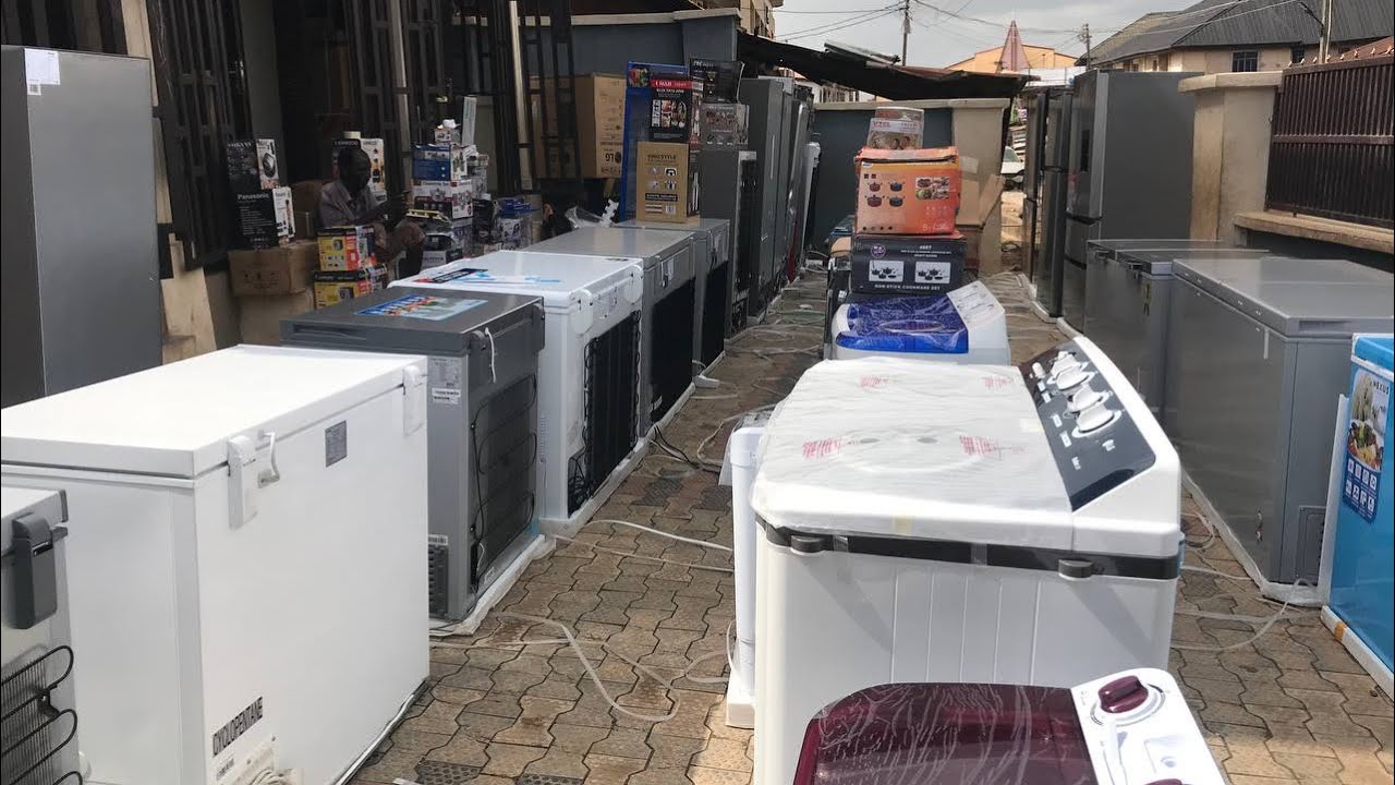 The Cost Electronics Television, Home Theater, Washing Machine, Blenders In Benin City, Nigeria.