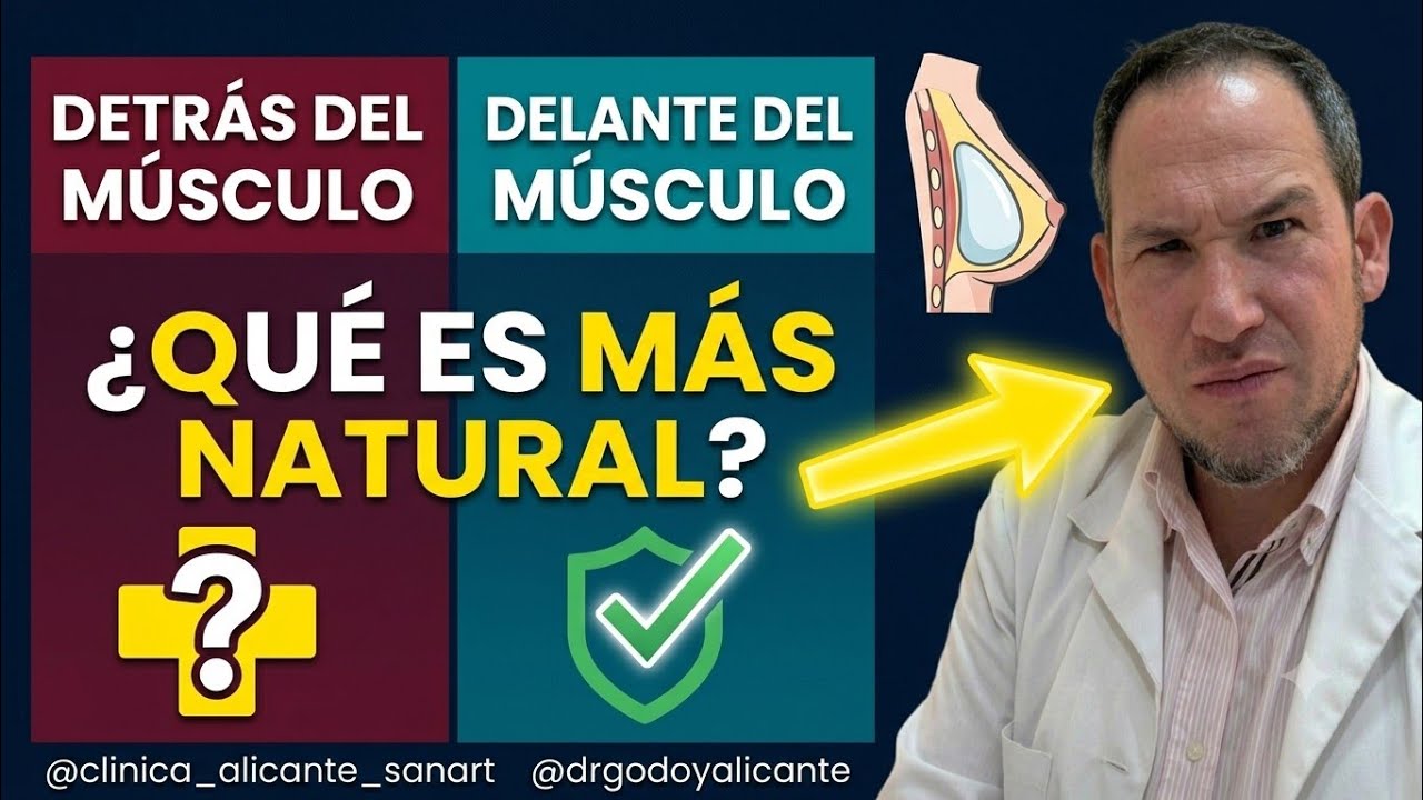 Implante de Pecho: ¿DELANTE o DETRÁS del Músculo? La VERDAD del Dr. Godoy. Parte 2. Clínica Sanart 