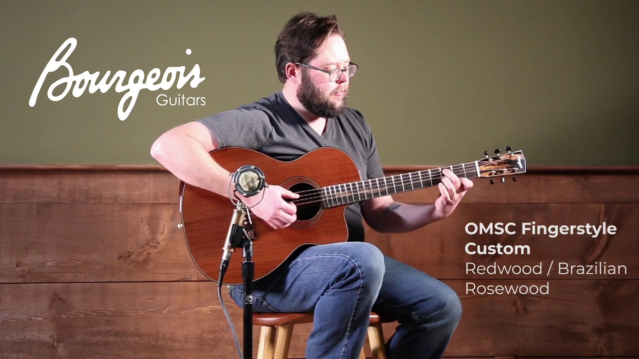 &ldquo;The Moon, On Legs&rdquo; - Bourgeois Guitars OMSC Fingerstyle Custom - Aaron Lefebvre