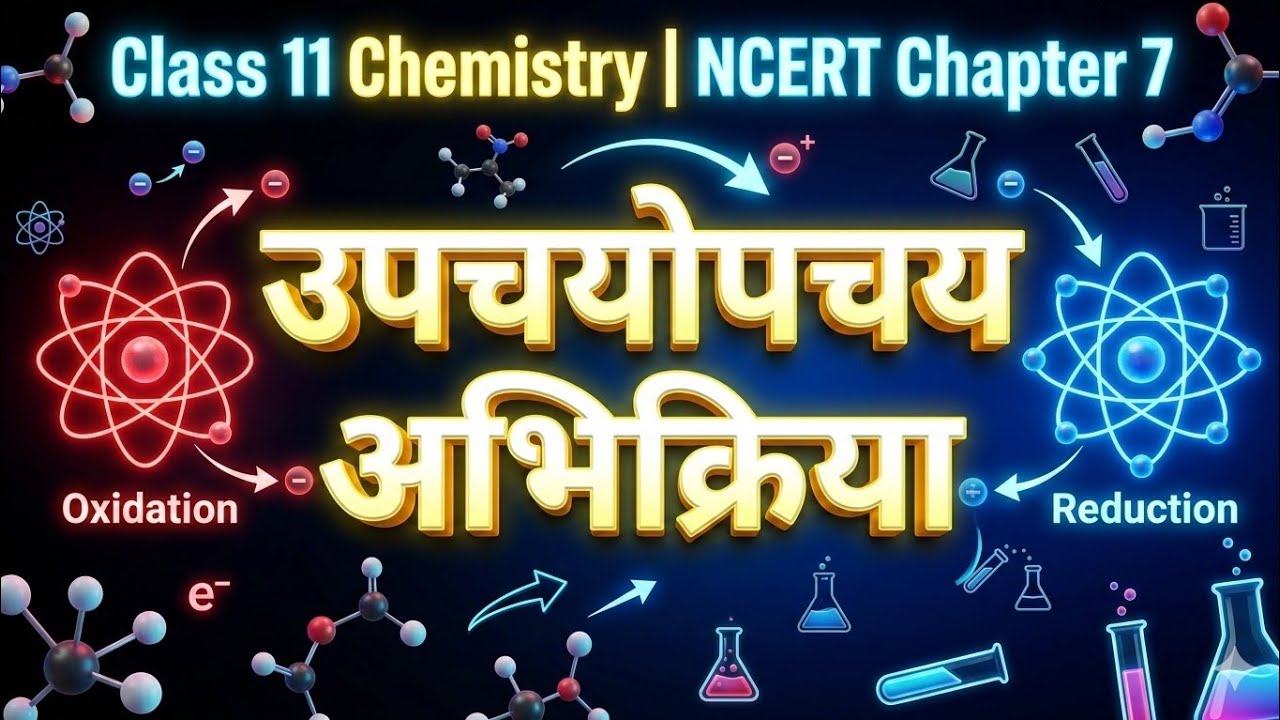 Class 11 Chemistry Chapter 7 उपचयोपचय अभिक्रिया (Redox Reaction) | NCERT Full Chapter Explained 