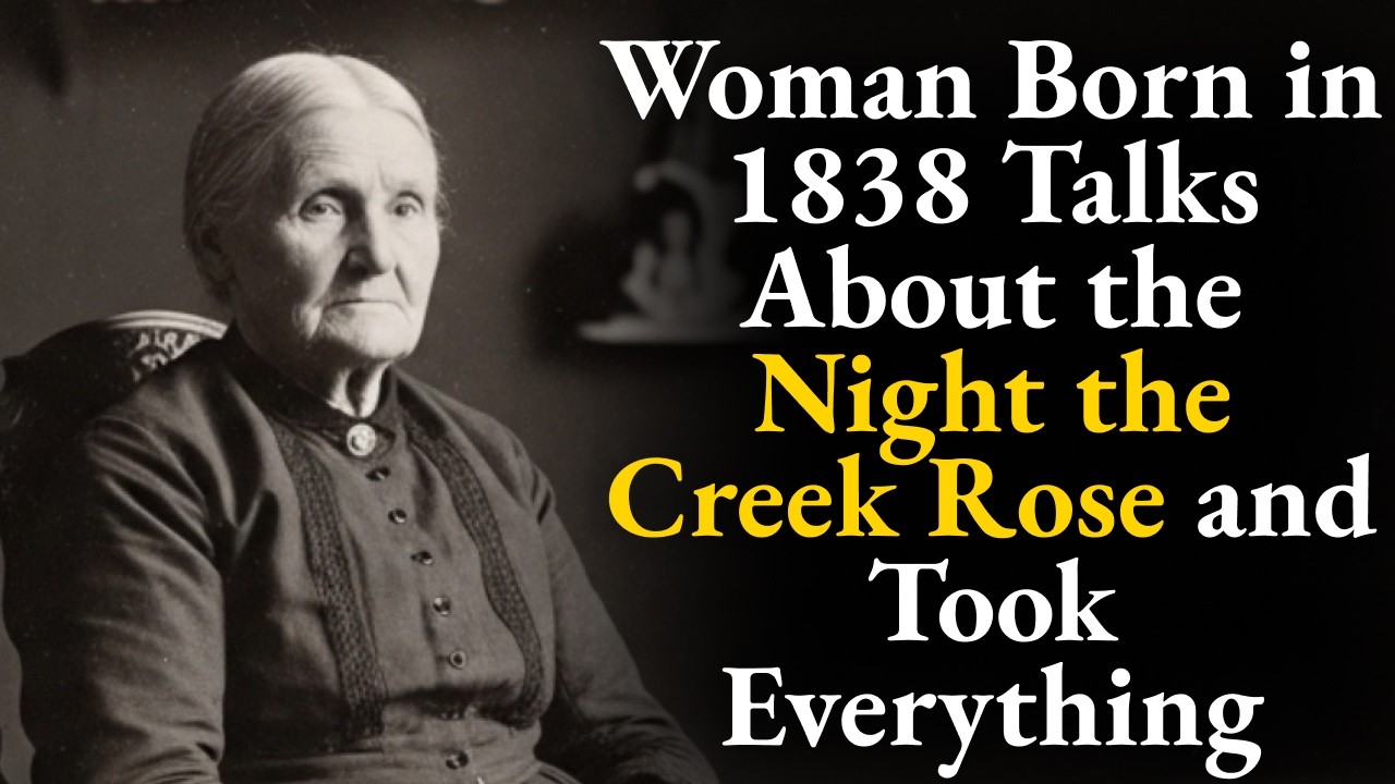 Woman Born in 1838 Talks About the Night the Creek Rose and Took Everything