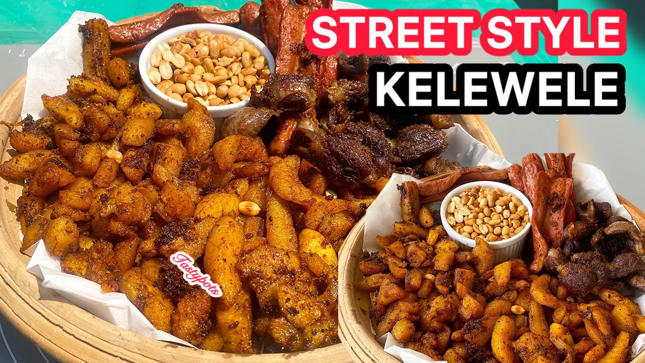 HOW TO MAKE THE AUTHENTIC GHANA KELEWELE SPECIAL RECIPE//  A POPULAR GHANAIAN STREET FOOD