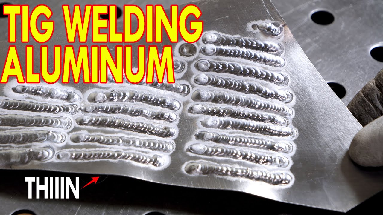 TIG Welding - THIN ALUMINUM Sheet Metal - 20 Gauge .037
