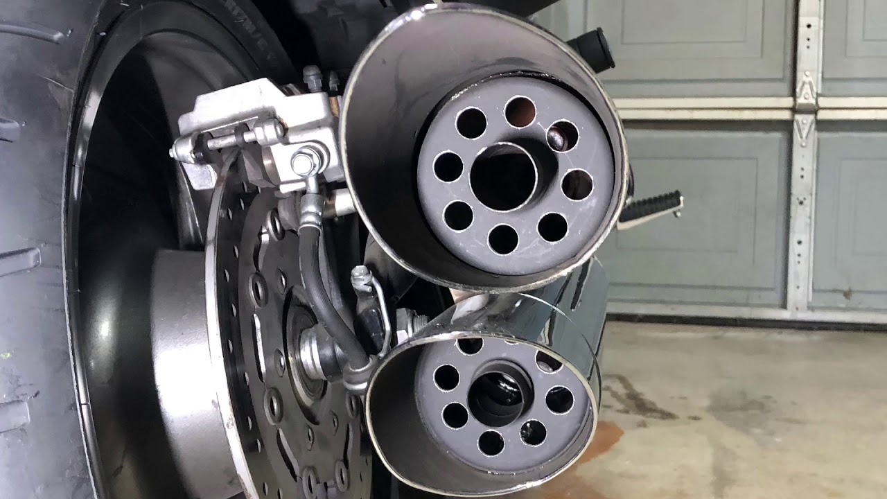 2013 Suzuki Boulevard M90 Exhaust mod/drill-out