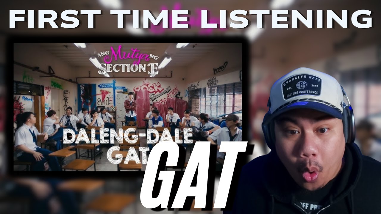 FIRST TIME REACTING TO GAT 'Daleng Dale' | Ang Mutya Ng Section E OST (Visualizer)!
