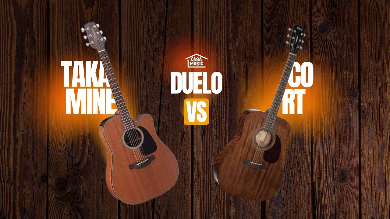 REVIEW - DUELO DE VIOLÕES | CORT EARTH60 vs TAKAMINE GD11 (ESSE TAKAMINE COMEU POEIRA😱)