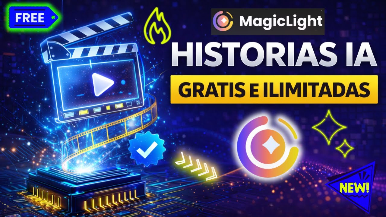 ¡Crea HISTORIAS con IA Gratis e ILIMITADAS! 🎬 Magiclight AI (Hack Créditos Infinitos)