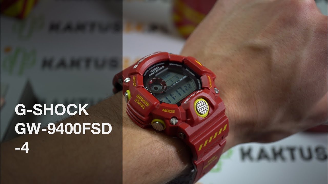 CASIO G-SHOCK GW-9400FSD-4 Fire Services Rangeman Limited