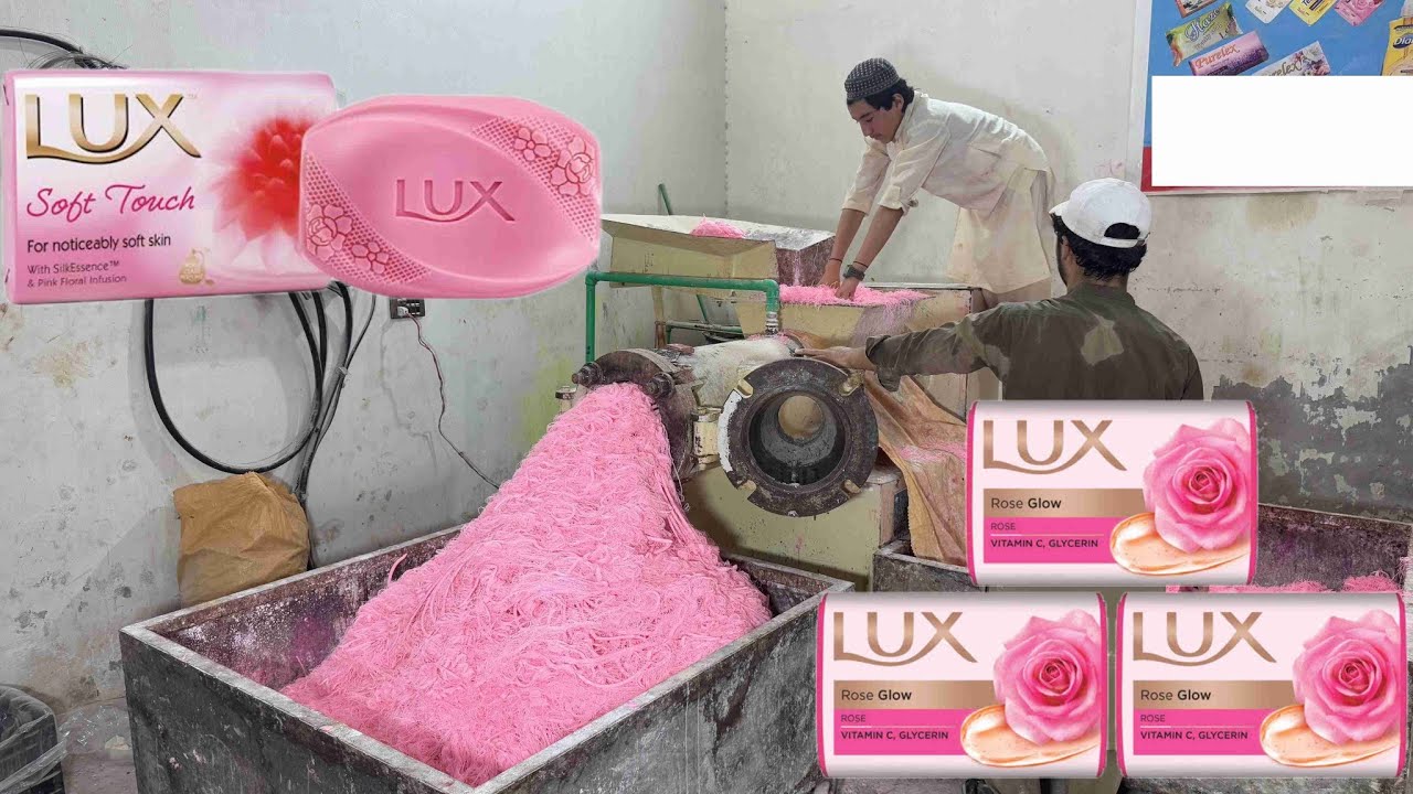 How Beauty Soap is Made | Satisfying Step-by-Step Factory Process!