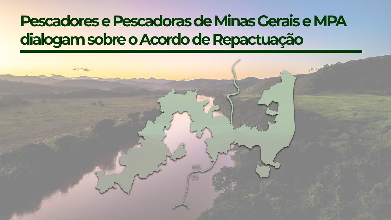 Reunião de pescadores(as) dos territórios de MG com representantes do MPA