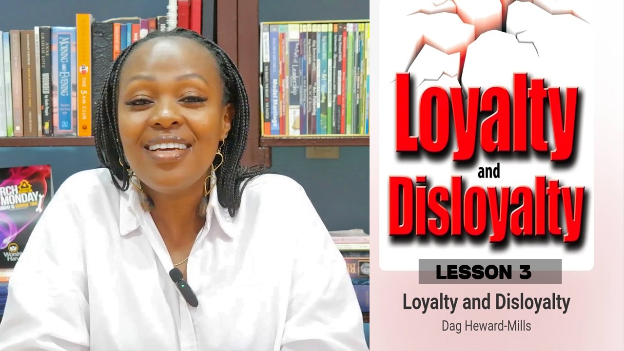 BOOK REVIEW: Lessons on Loyalty, Lesson 3 ~ With Pastor Joy Rucyahana