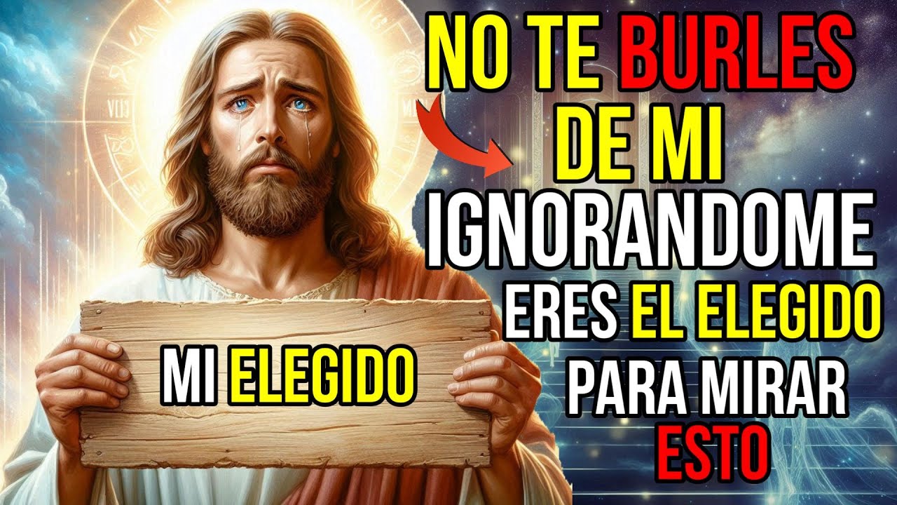 Dios Dice: No Te Burles de Mí SALTANDOME Hoy, Hijo | Mensaje de Dios para ti Hoy | Dios Dice