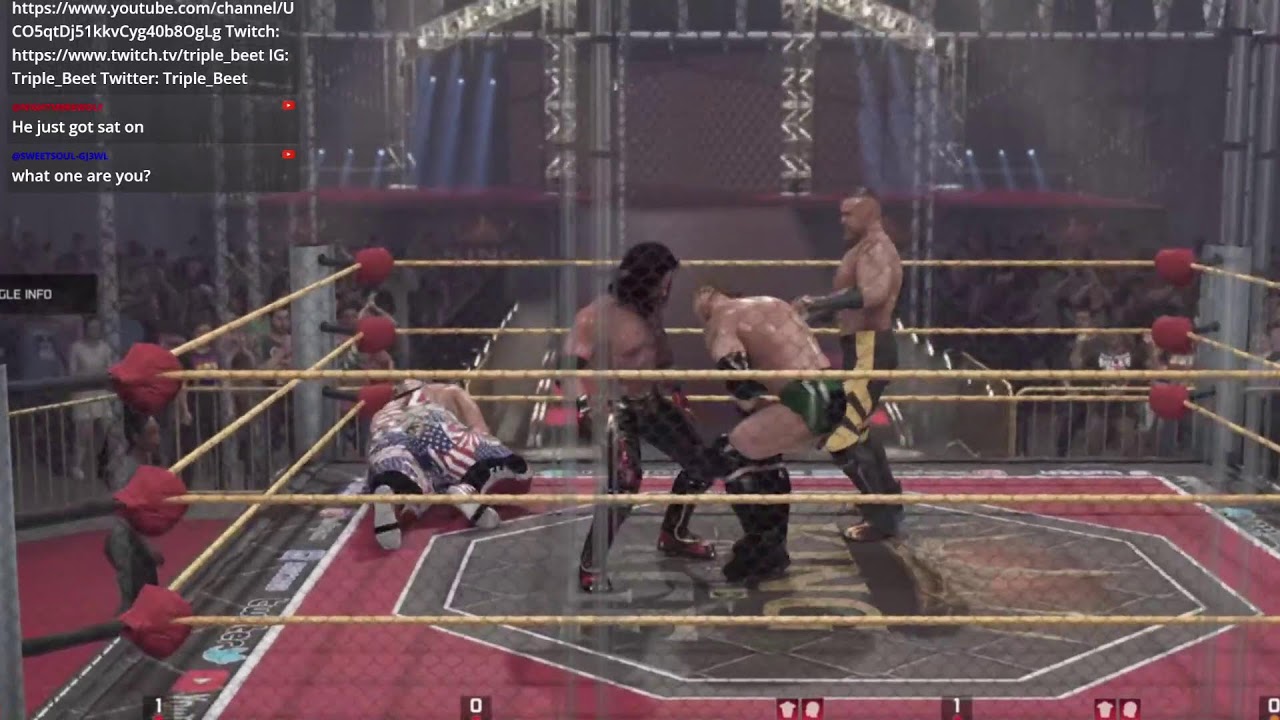 WWE 2K25, Octane Live presents, King of the Cage