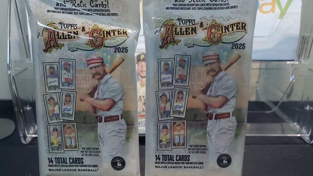 2025 Topps Allen and Ginter Value Packs X5.....The Search Continues 
