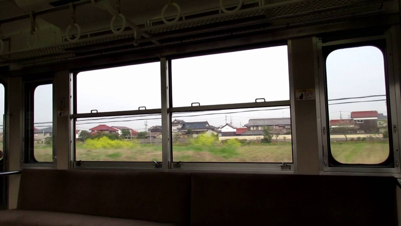 山陽本線　長府～小月　105系　　MT55Aの超爆走の走行音と車窓