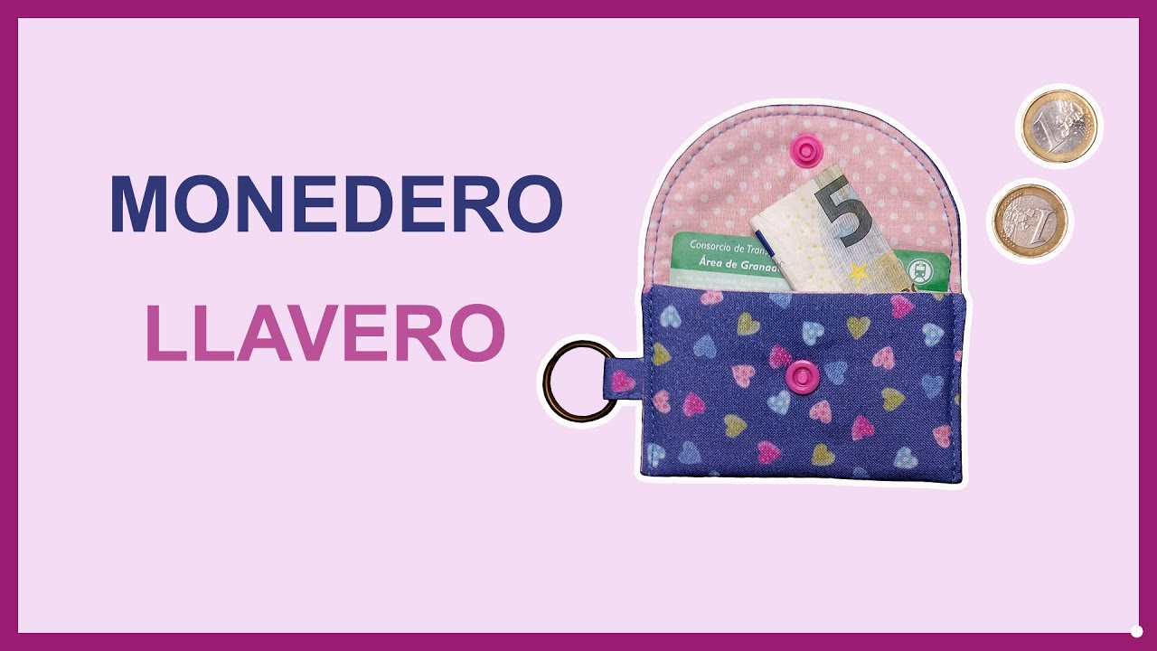 Cómo hacer un MONEDERO LLAVERO  😎 Sencillito