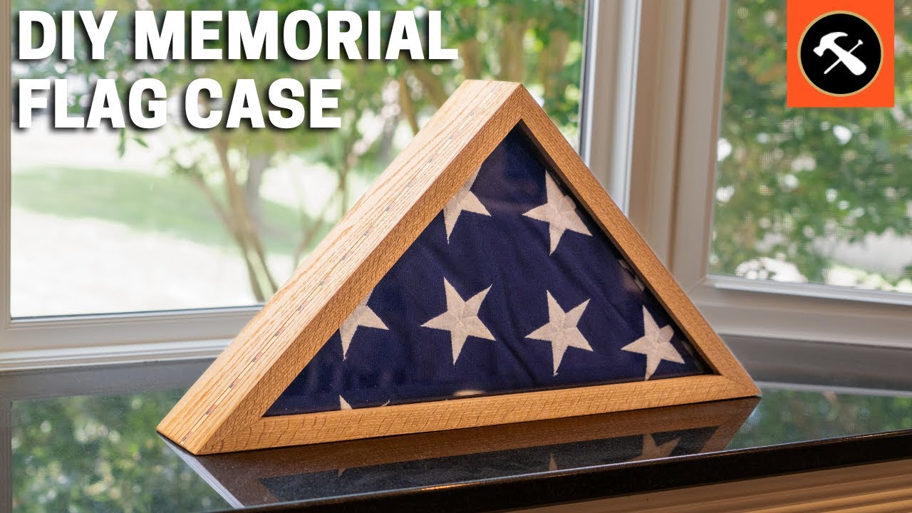 How to Build a DIY Memorial Flag Display Case | Builder's Studio | Osborne Wood