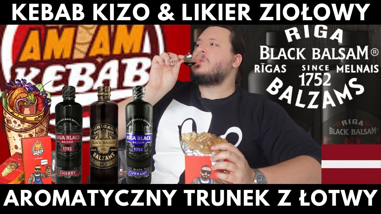 LP#1 - RIGA BLACK BALSAM | LIKIERY ZIOŁOWE Z ŁOTWY | BONUS: KEBAB KIZO