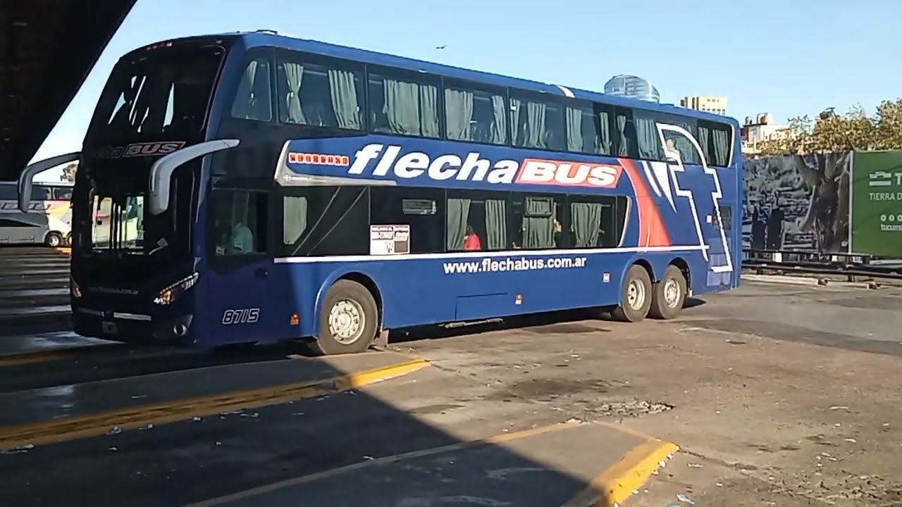 🔴🚌🎬🌠🎩TONY TUR (A MAR DEL PLATA) Y FLECHA BUS (DESDE LAS LOMITAS)🏍️ 🔴🚌🎬🌠🎩 #transporte #retiro #bus