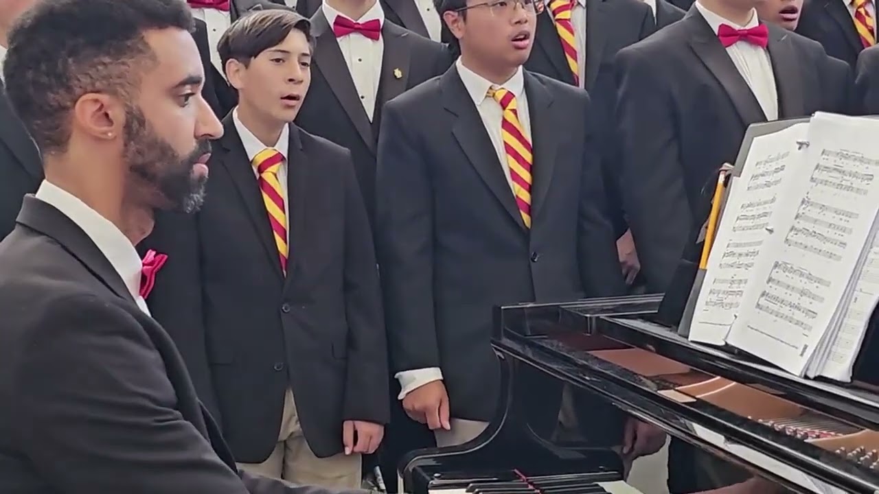 Dona Nobis Pacem sung by Men's Chorus, Concert Choir, and Chamber Choir