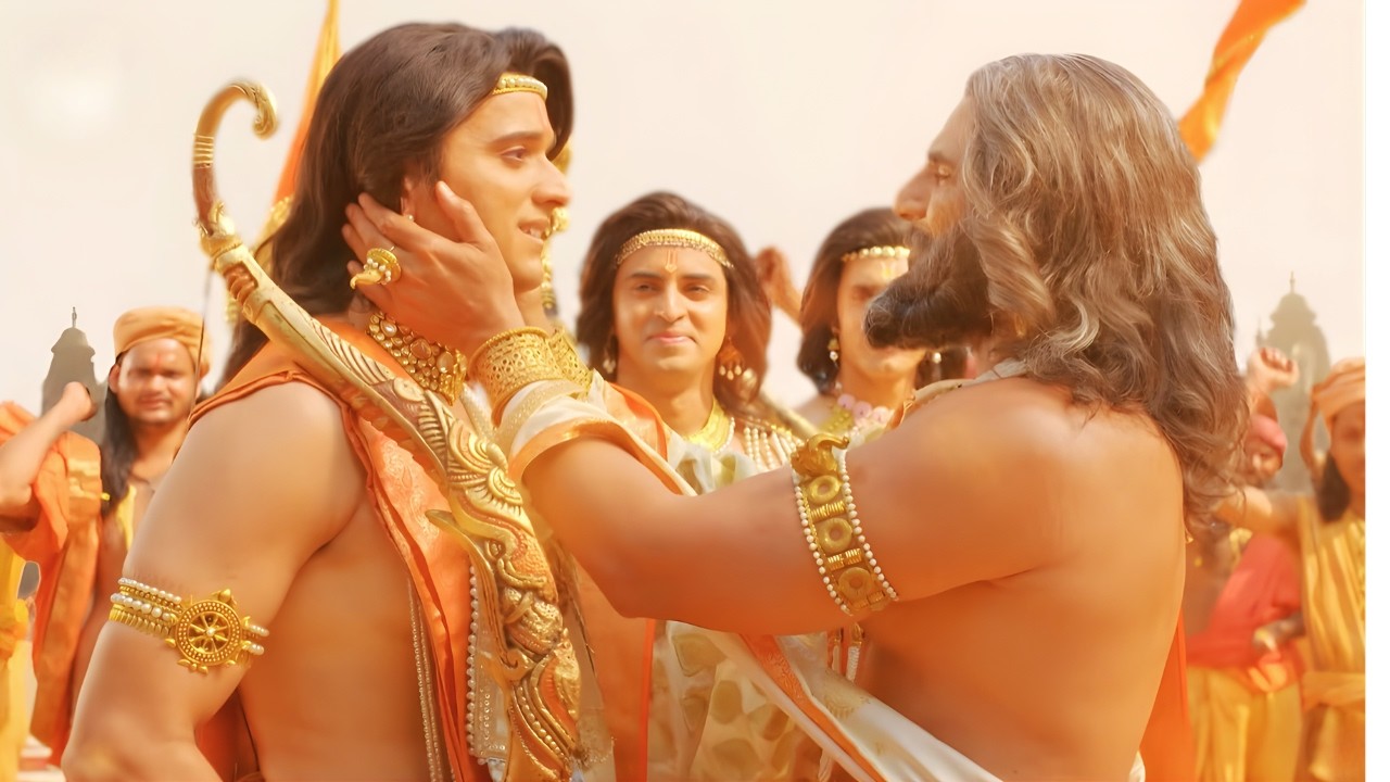 राजकुमारों की अयोध्या वापसी: आकाश का संकेत, सरयू पार || Shrimad Ramayan