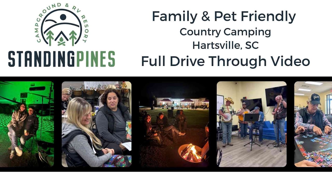 Family & Pet‑Friendly Camping Near Charlotte NC | Standing Pines Campground Tour (South Carolina)