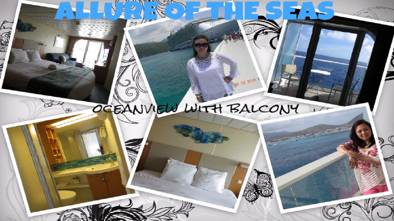 Allure of the Seas Oceanview Balcony Tour (Stateroom 7530)