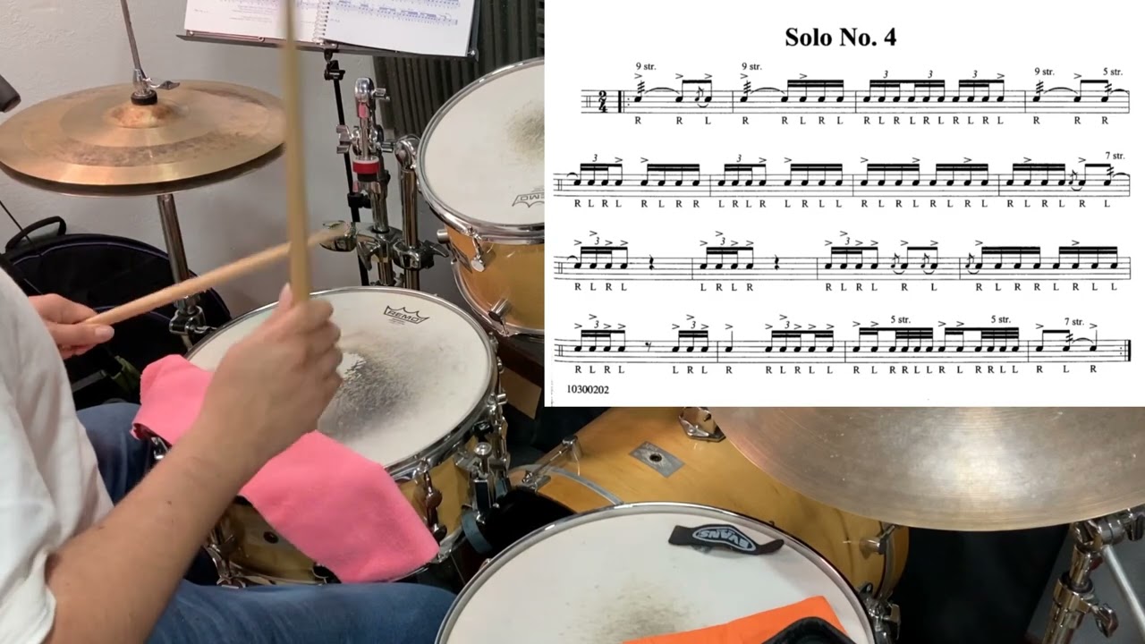 Charley Wilcoxon - Solo n&deg;4 (150 Rudimental Solos)