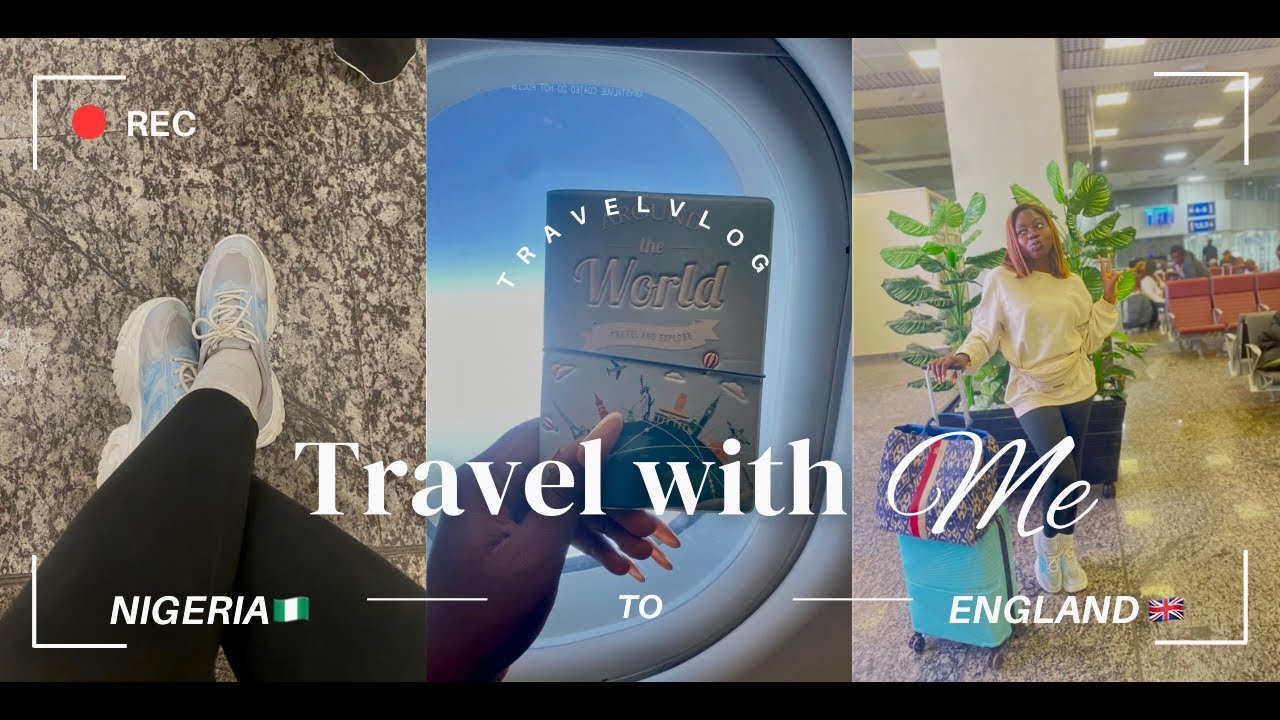 TRAVEL VLOG: Nigeria 🇳🇬 TO UK 🇬🇧| A total of 26 hours!!!😱| My AIRWANDA experience| 1ST YOUTUBE VIDEO