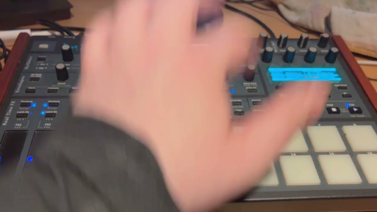 TEMPEST DRUM MACHINE SKETCH