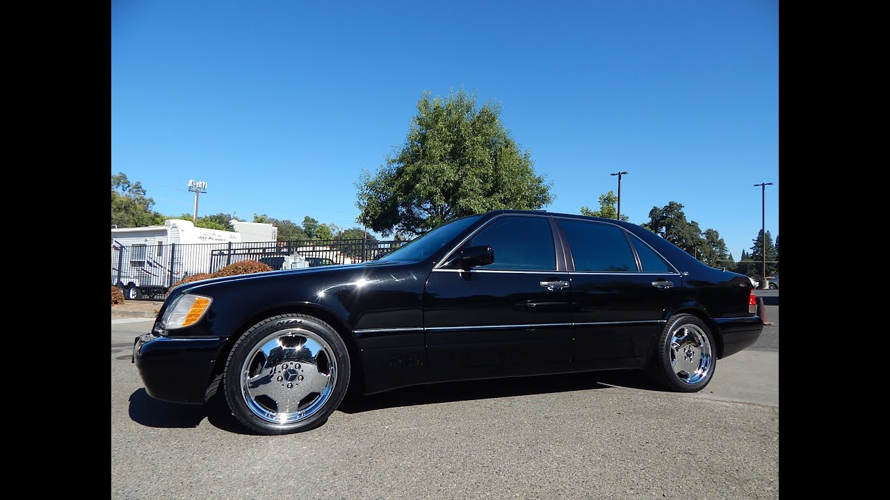 1995 Mercedes Benz S600 V12 W140 in depth walk around video review!