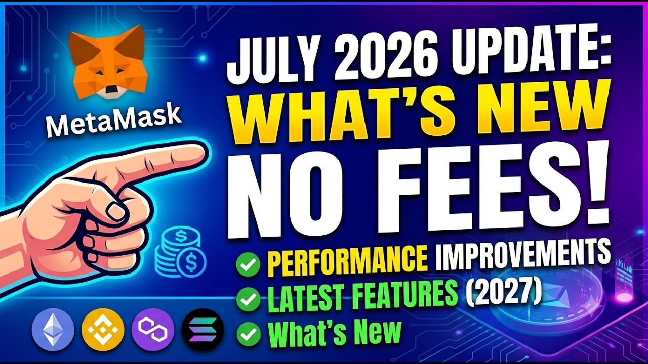 MetaMask Removed Fees in the July 2026 Update for All Blockchain Transactions