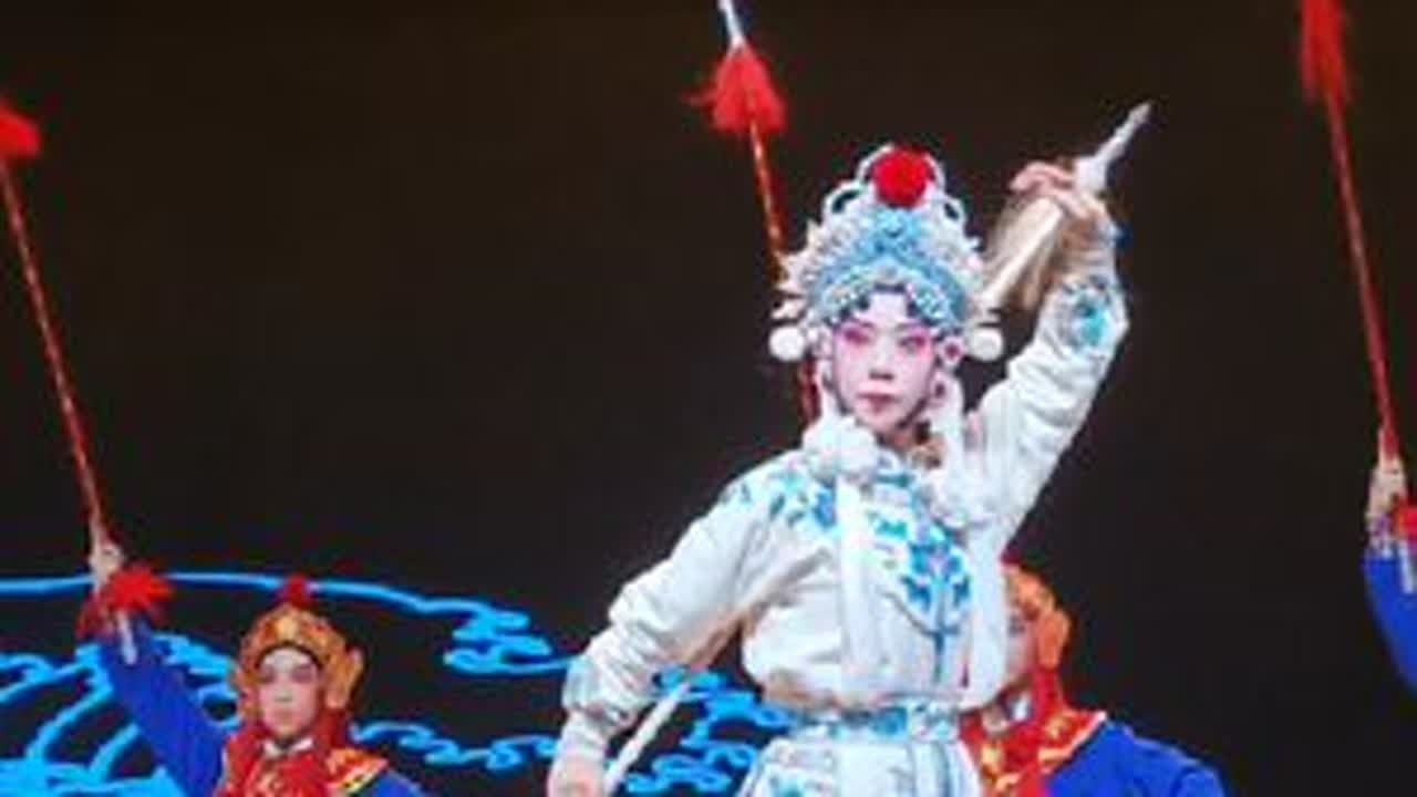 豫剧陈派《白蛇传》之水漫金山武戏#演出现场视频 #地方戏曲文化 #梅喜雪#王黎汇