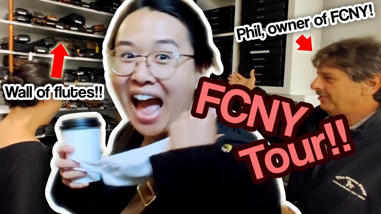Tour the Flute Center of New York with me!