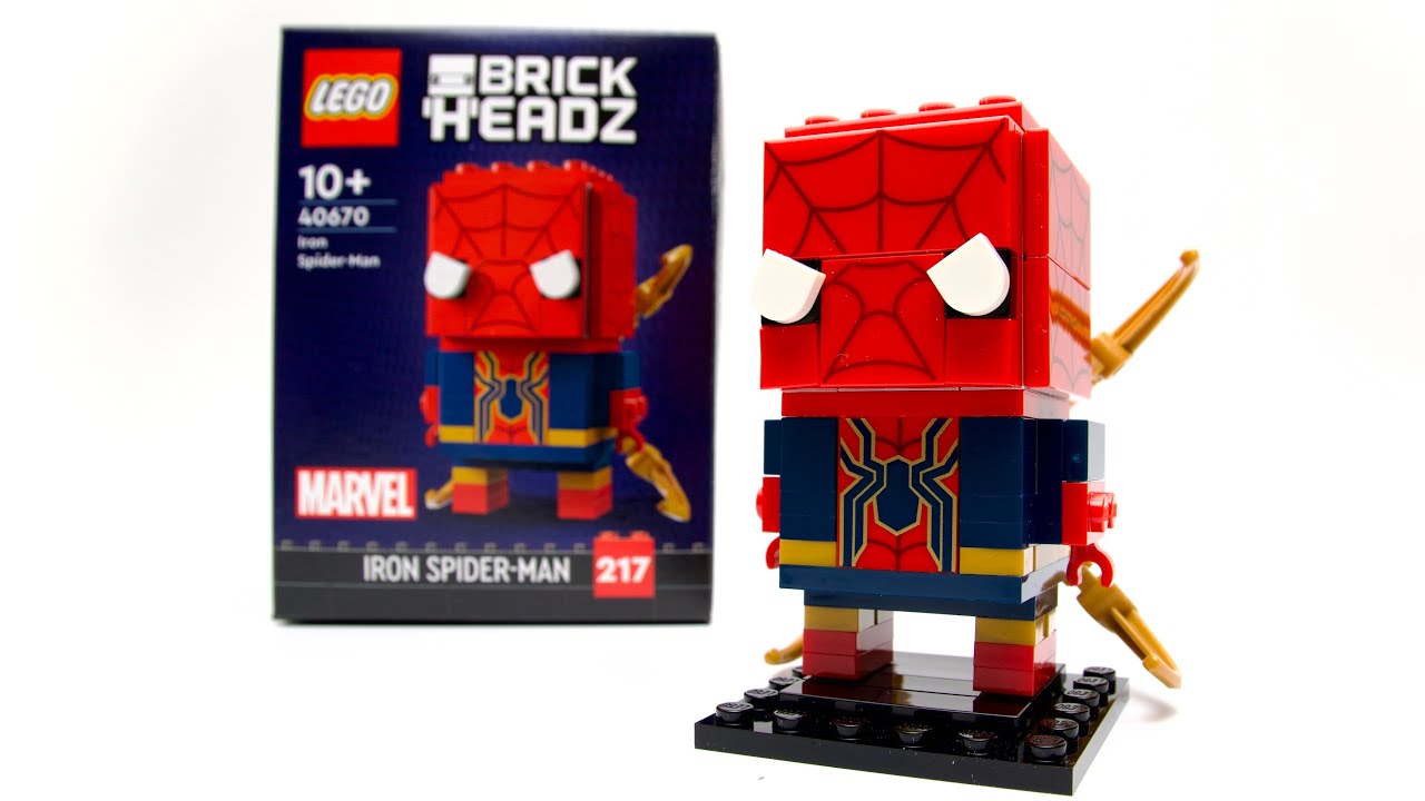 LEGO BrickHeadz Iron Spider-Man 40670 - Build