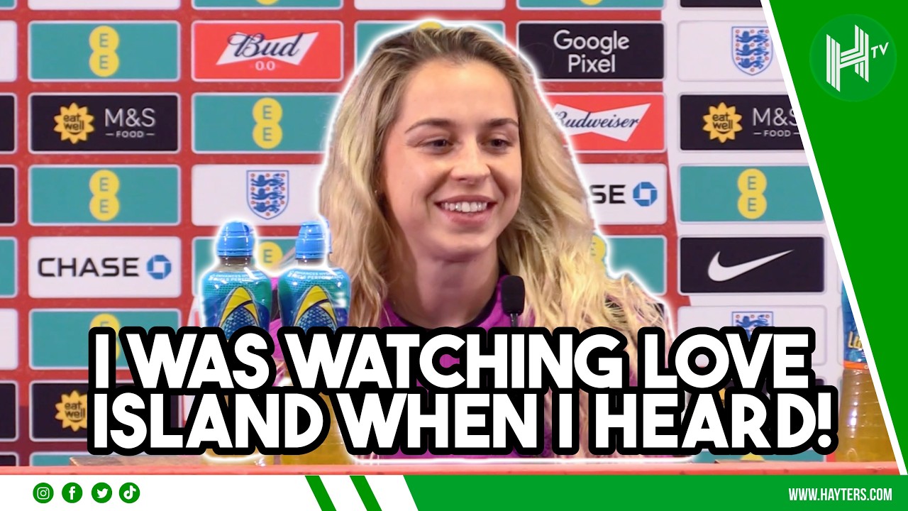 I was watching LOVE ISLAND when I heard! Poppy Pattinson on England call-up