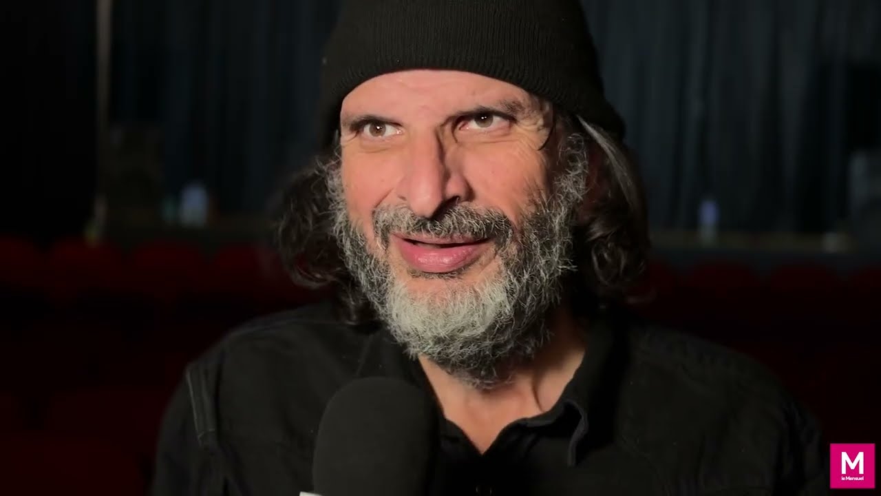 Jean-François Perrone en interview pour son 1er spectacle 