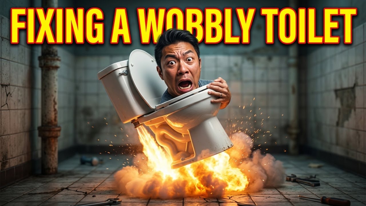 Fixing a Wobbly Toilet | DIY