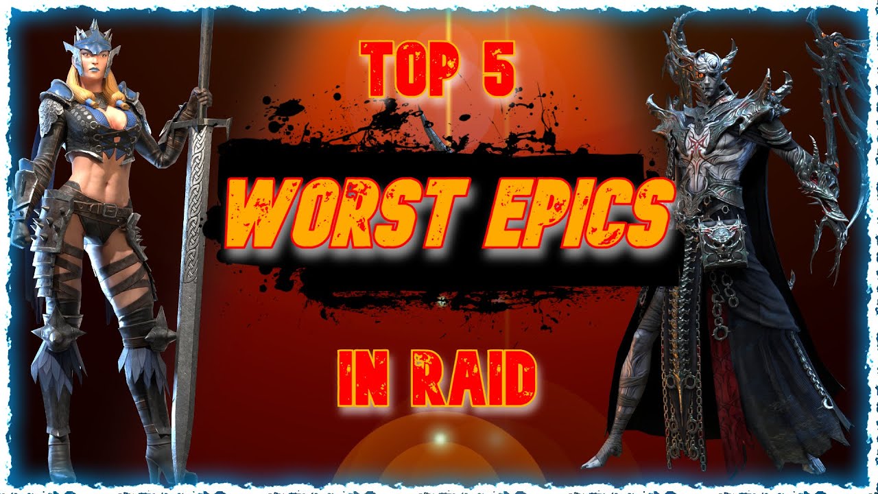 Top 5 WORST EPICS | RAID: Shadow Legends