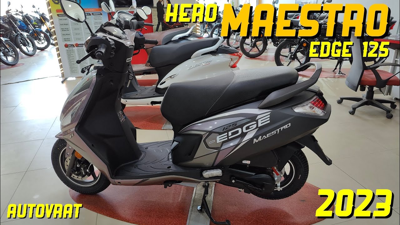 2023 Hero MAESTRO EDGE 125 New Model Review | Mileage | On Road Price | Specifications | Bluetooth