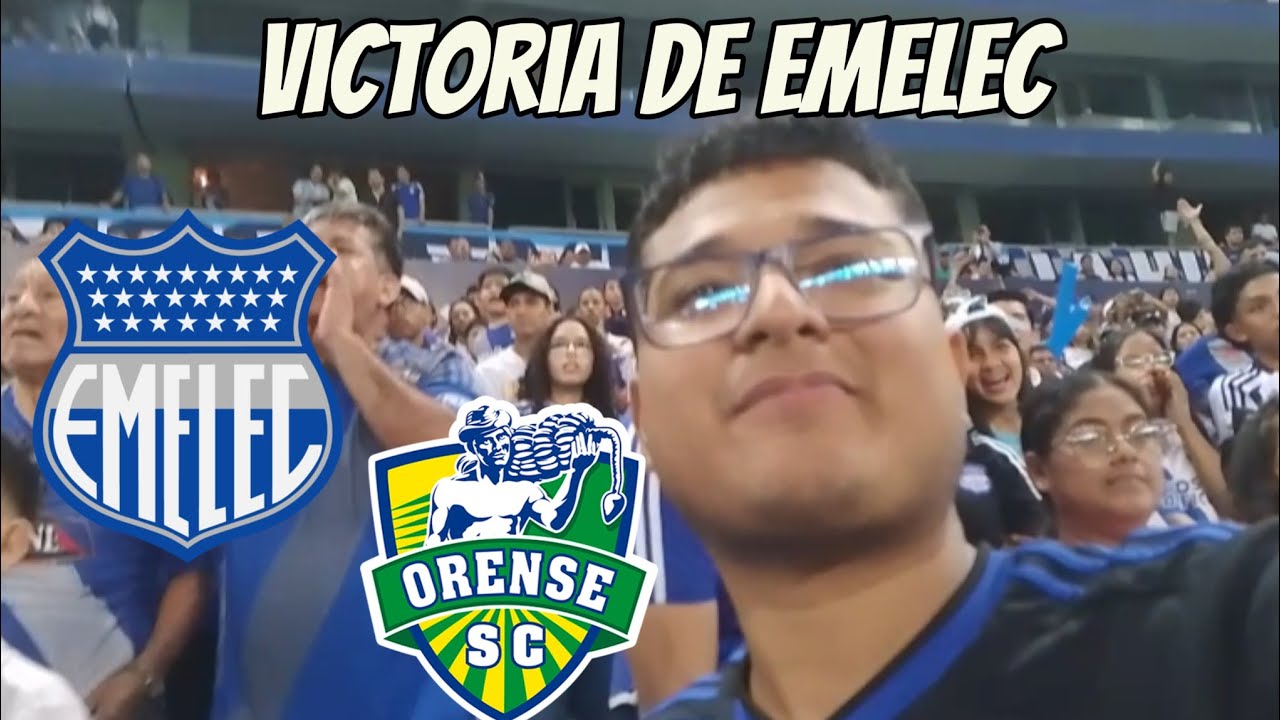 VOLVIÓ A GANAR EMELEC!!! Emelec vs Orense💙⚡