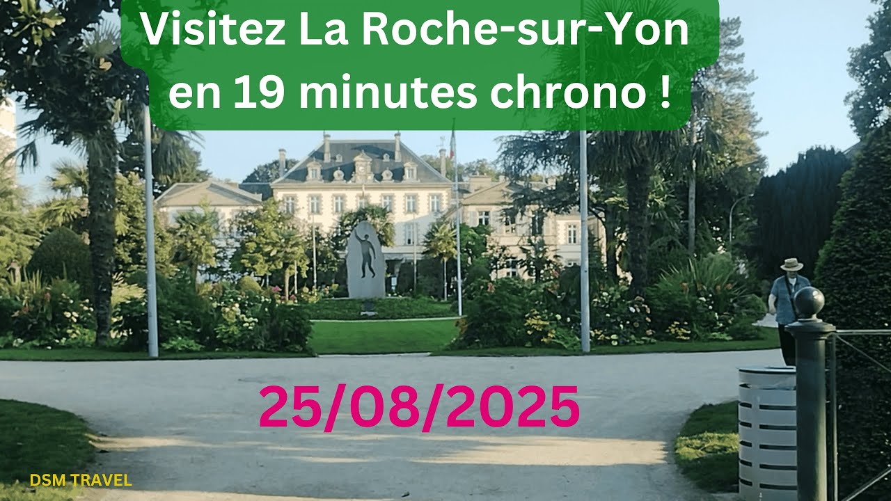 Ville de France : Découvrez La Roche-sur-Yon : Place Napoléon, Haras, Préfecture et plus encore !