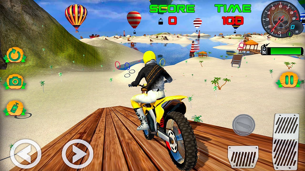 Motocross Beach Game: Bike Stunt Racing - Android Gameplay