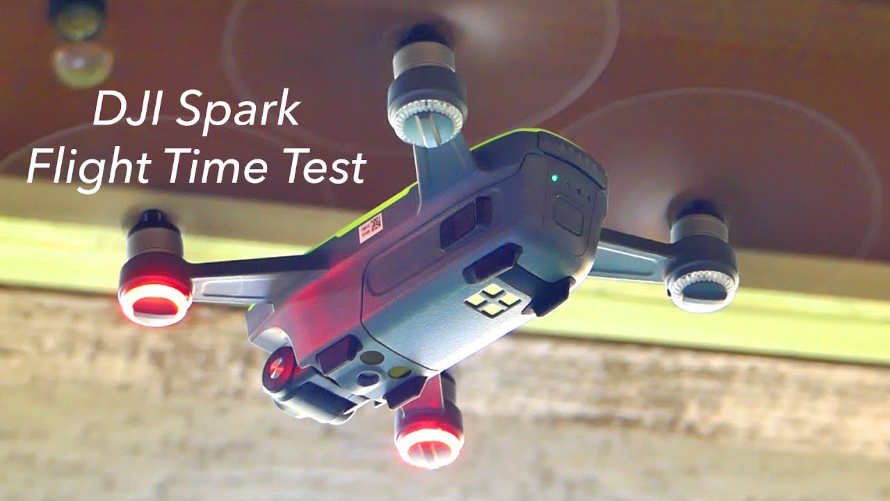 DJI Spark Flight Time Test