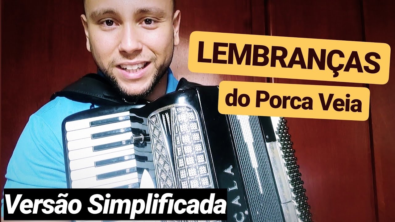 Como tocar LEMBRANÇAS (PORCA VEIA) - Aula Simplificada
