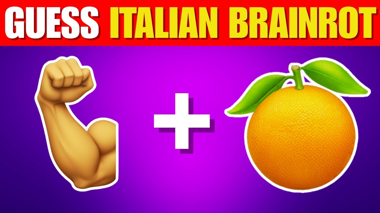 Italian Brainrot Emoji Quiz 🧠😎 | Can You Guess Them All?