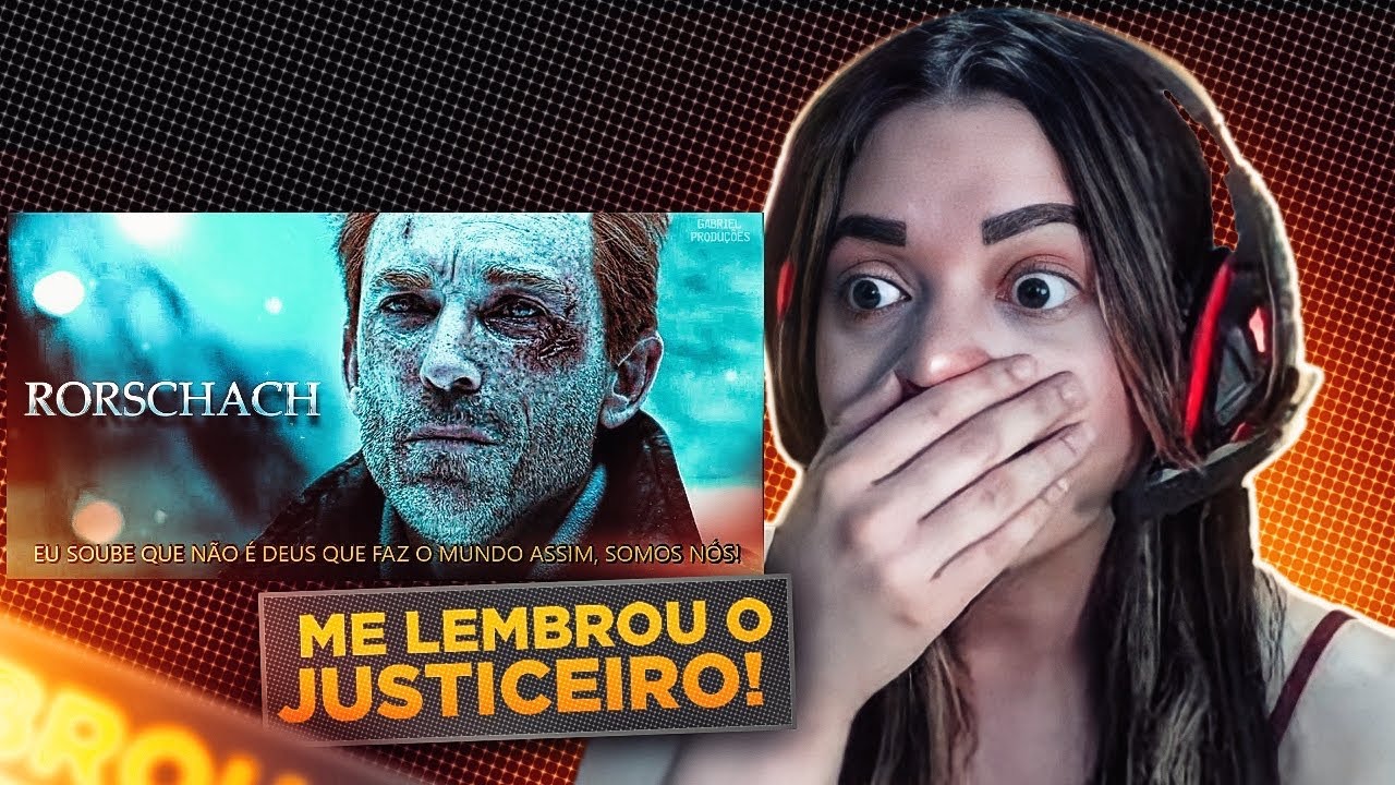 Rorschach | A Natureza Humana é Selvagem! (Watchmen) - Gabriel Produções | REACT