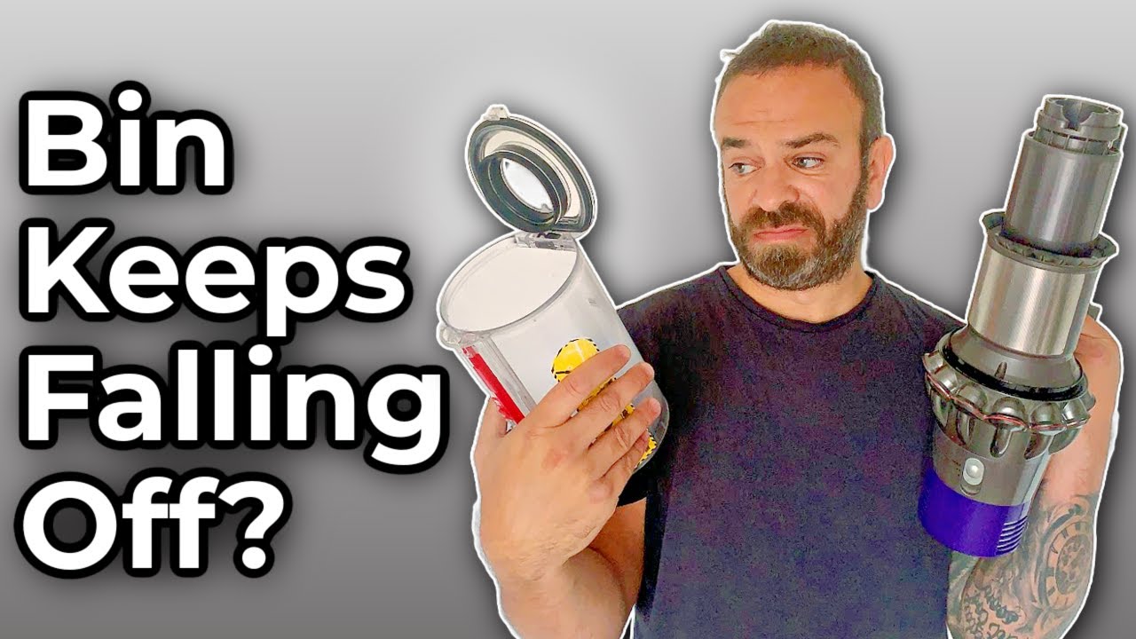 Мусорный контейнер Dyson падает? Как заменить направляющую для мусорного контейнера Dyson V10 V11...