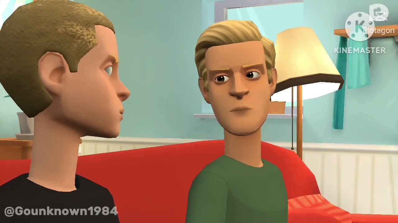 Childish Dad Wants to watch Barney and Friends/Throws a tantrum/Grounded