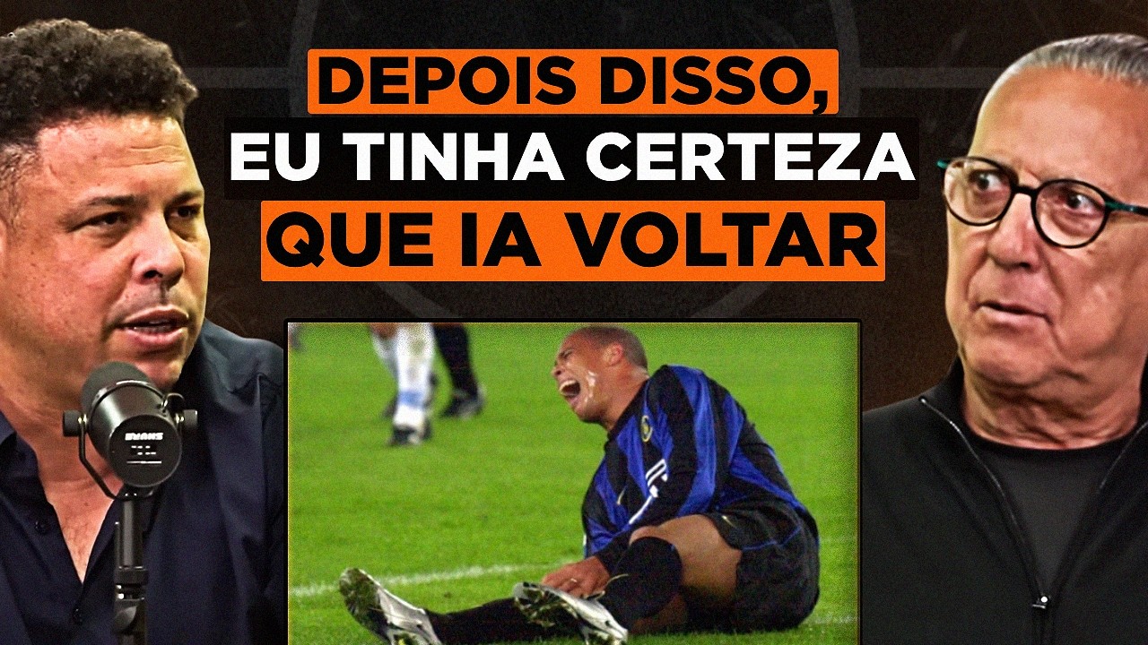 RONALDO CONTA os BASTIDORES de Como SUPEROU a LESÃO até o PENTA